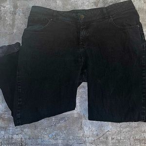 Plus Size Black Boyfriend Jeans.